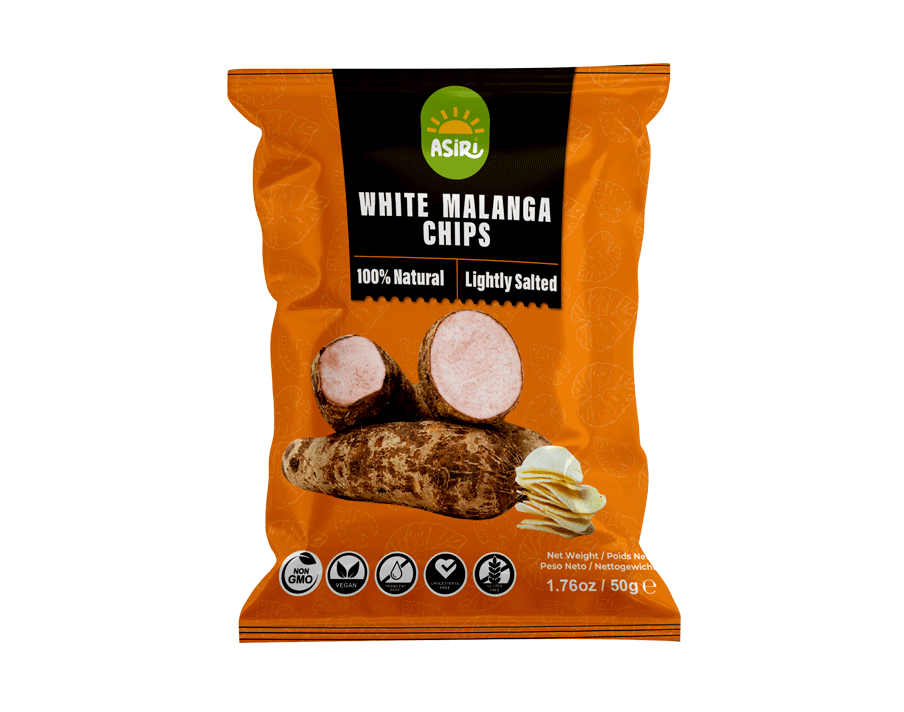 Malanga blanca chips