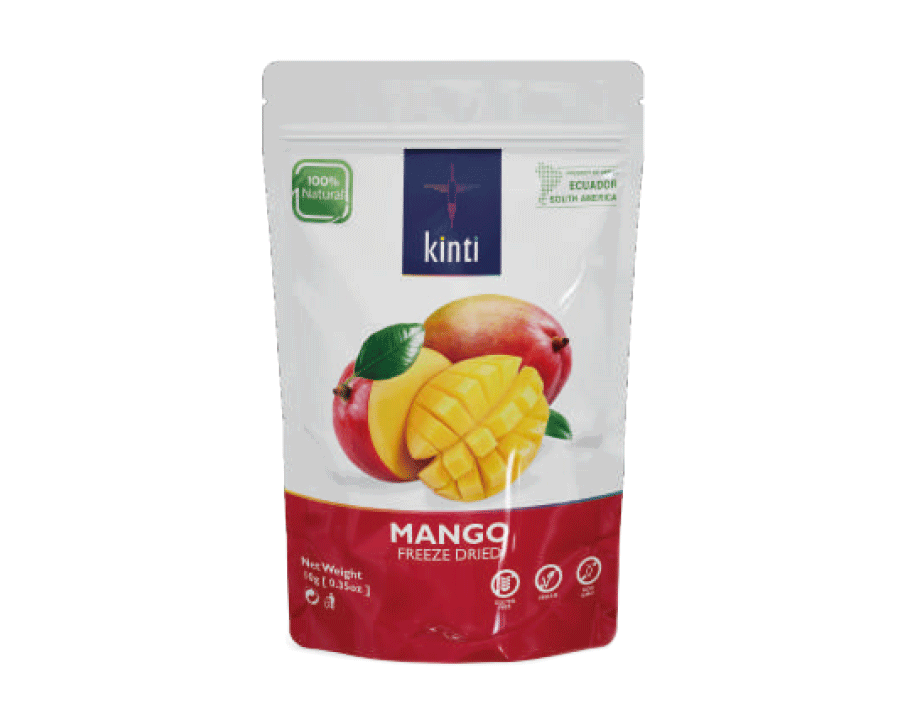 Mango liofilizado