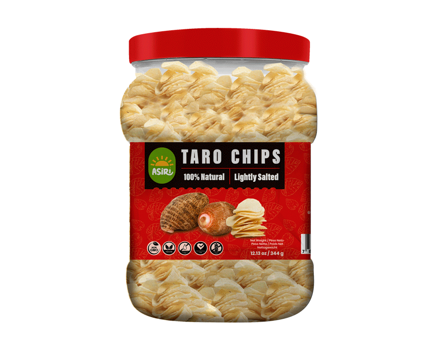 Taro Chips Taro Chips en Bote
